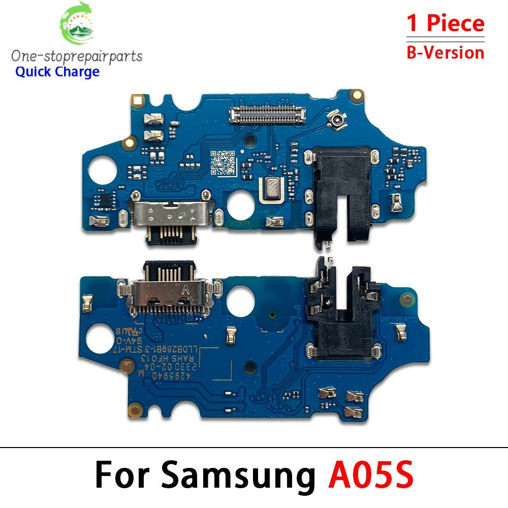 10Pcs USB Charging Port Dock Charger Connector Board Flex Cable For Samsung A22 A32 A12 A02 A03 A04 A04s A04E A05 A05s 4G 5G Samsung phone repair parts