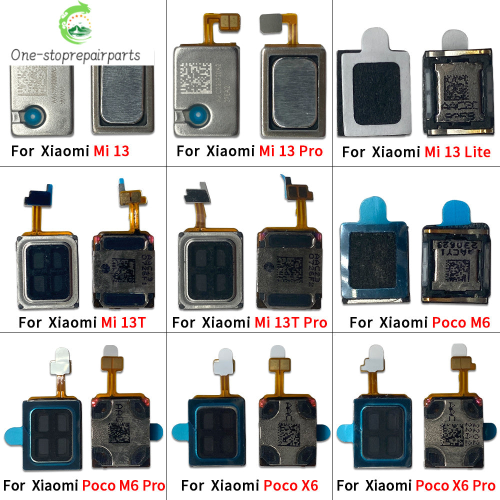 Front Top Earpiece Earphone Ear Speaker Sound Receiver For Xiaomi Mi 10T 11 11T 12 12T 13 13T 14T Lite Pro  Xiaomi  Xiao mi phone repair parts