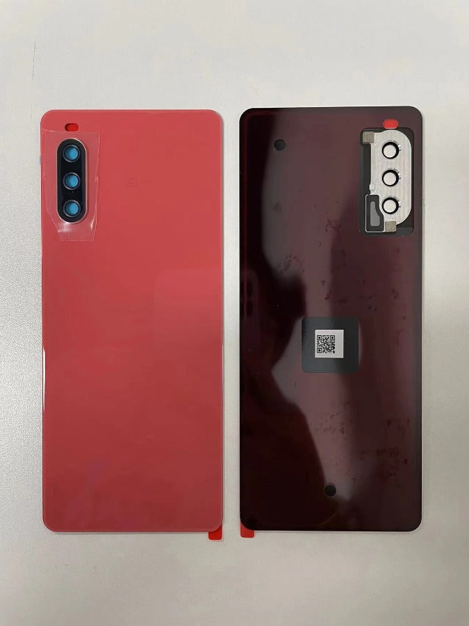 Original New Back Battery Cover Glass Housing For Sony Xperia 10 III Rear Door Case Replacement Parts With Camera Glass Lens Sony phone repair parts