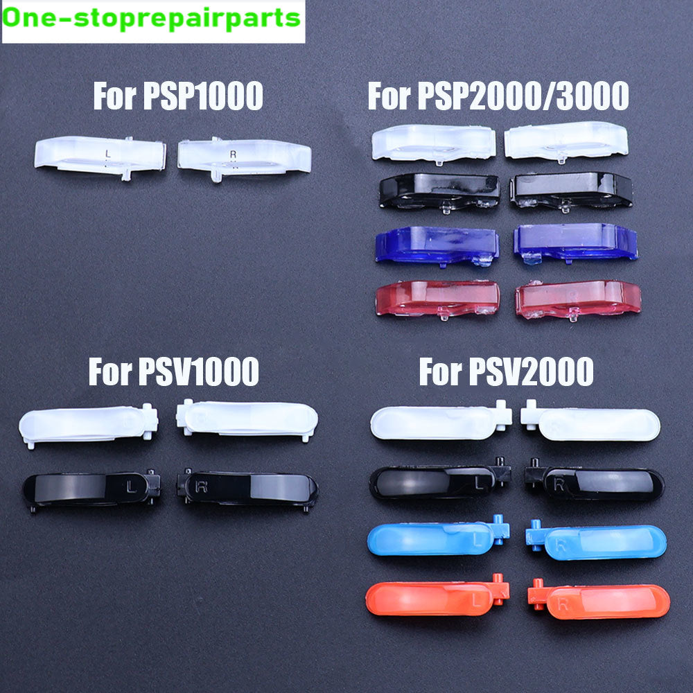 1Set Replacement For PSP1000 2000 3000 L R Trigger Button For PS Vita PSV 1000 PSV200  Left Right  LR Buttin Key Repair Parts Game console repair parts