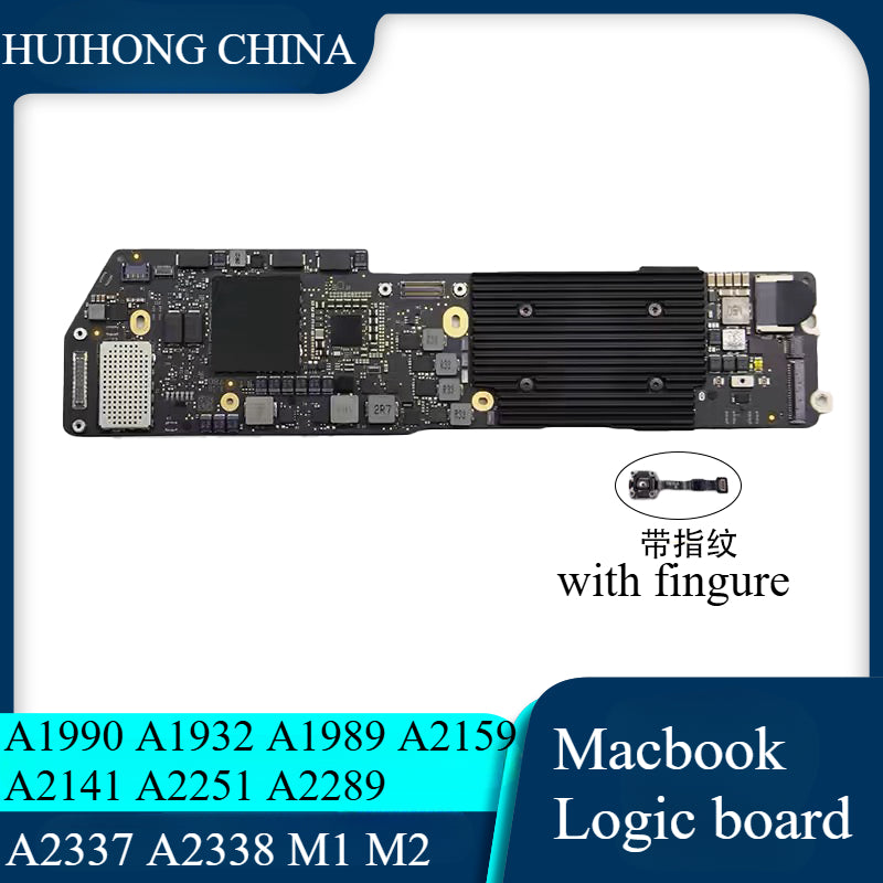 Apple Macbook logic board main board A1990 A1932 A1989 A2159 A2141 A2251 A2337 A2338 M1 M2 A2289 logic board