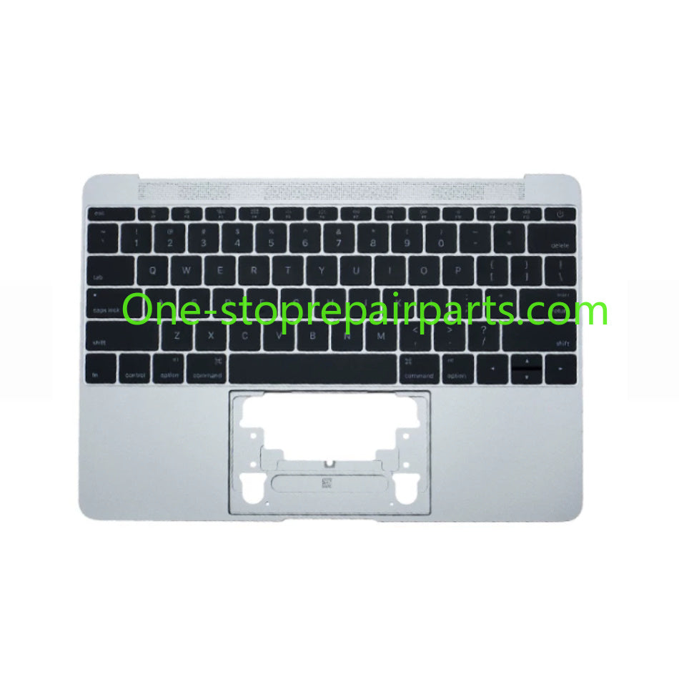 New for Macbook 12'' A1534 Keyboard UK US English French German Spanish with Topcase Backlight Gold Grey Silver Gold 2016-2017 Macbook repair parts