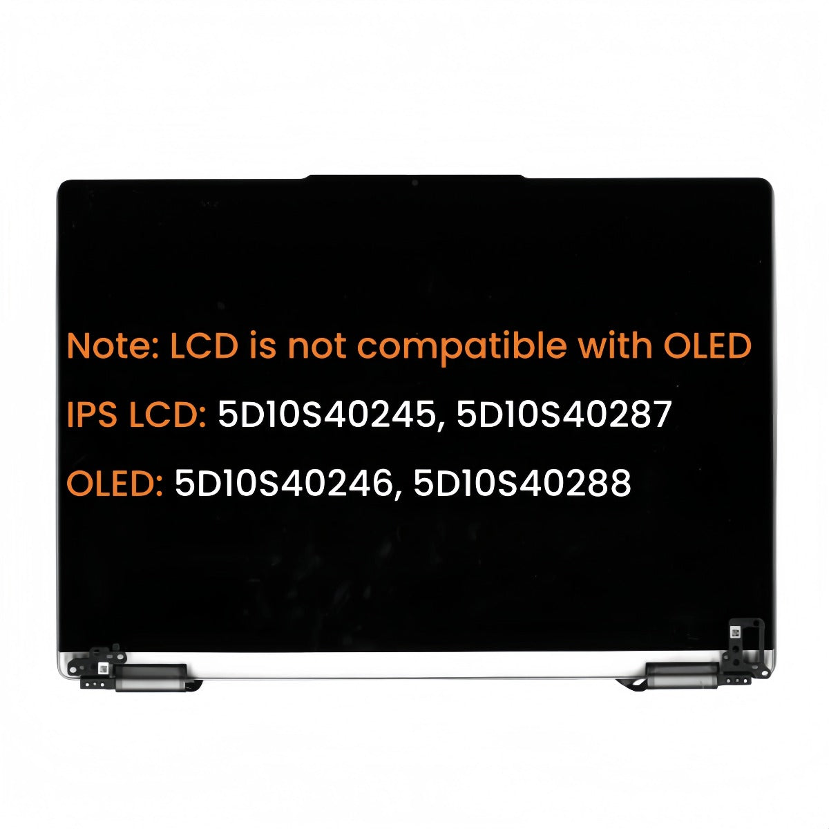 16" for Lenovo Yoga 7 2-in-1 16ILL10(83JT) 16AKP10(83JU) Complete Upper Half Touch Assembly Replacement, IPS LCD/OLED Screen Lenovo laptop repair parts