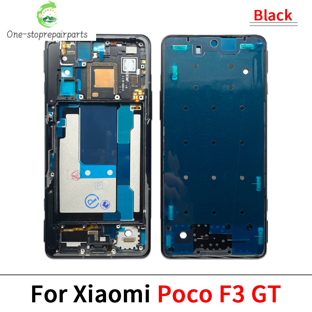 New Front Housing LCD Frame Screen Bezel Holder For Xiaomi Poco F3 F4 X3 GT M3 M4 M5s X5 X6 Pro 4G 5G Xiaomi  Xiao mi phone repair parts