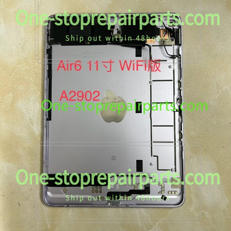 Back housing cover with speaker home power key button parts assembly for iPad air 4 air 5 air 6 A2316 A2588 A2589 A2902 A2702 A2324 A2903 A2904 WiFi Cellular battery back cover iPad repair parts
