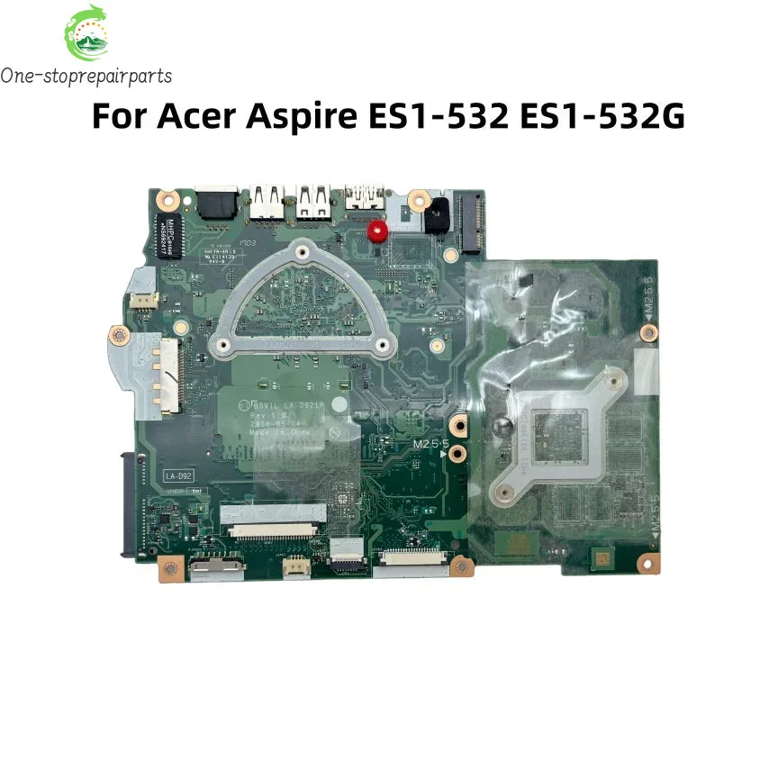 B5V1L LA-D921P For Acer Aspire ES1-532 ES1-532G Laptop Motherboard With Pentium N3710 CPU 920MX 2G-GPU NB.GHC11.001 NBGHC11001 Acer laptop repair parts