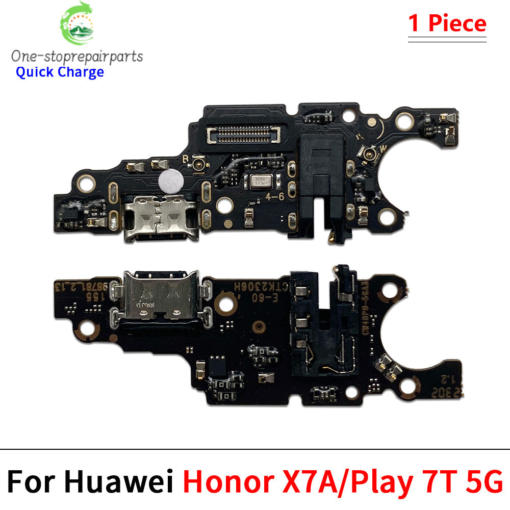 USB Charger Charging Port Connector Flex Cable For Huawei Honor X6 X6A X6B X6C X7 X7A X7B X7C X8 X8A X8C X9 X9A X9B X9C 4G 5G Huawei phone repair parts
