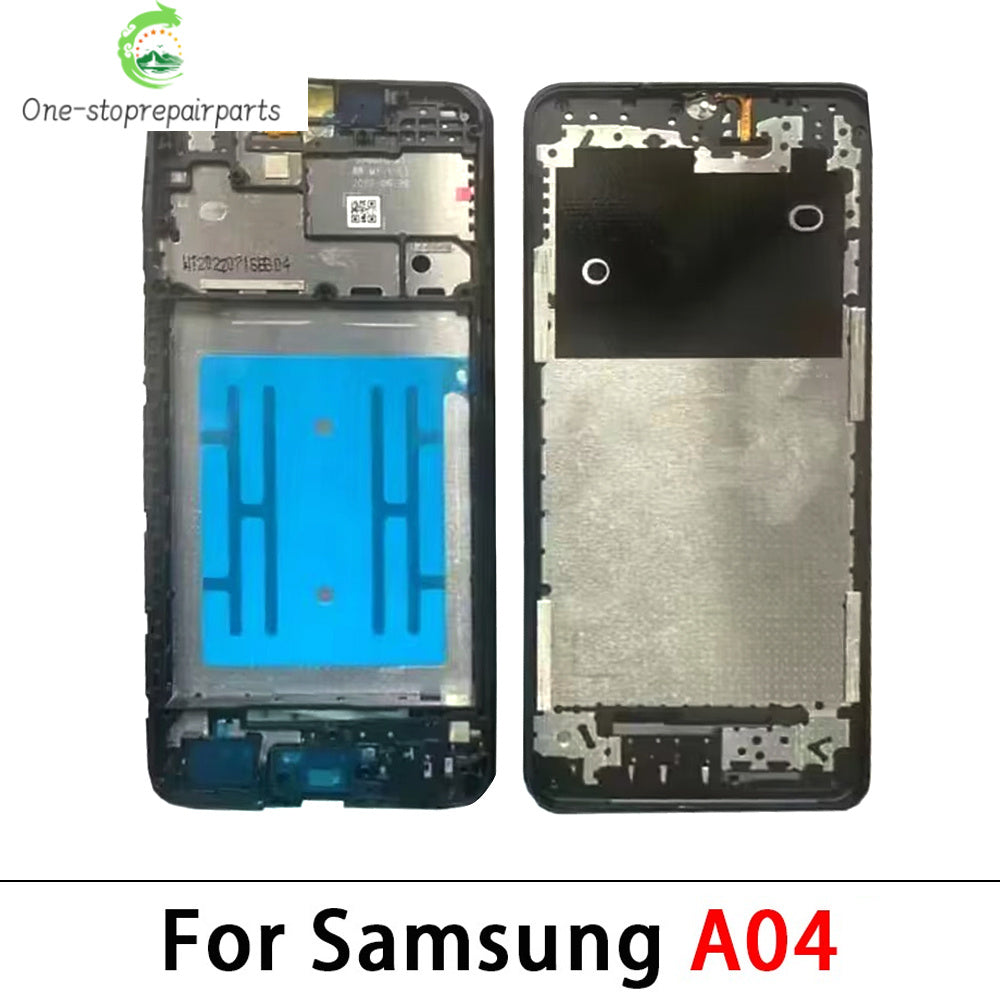 New For Samsung A02s A03s A03 Core A04 A04s A04E A05 A05s A06 Housing Middle Frame Bezel Middle Replacement Parts Middle Frame Samsung phone repair parts