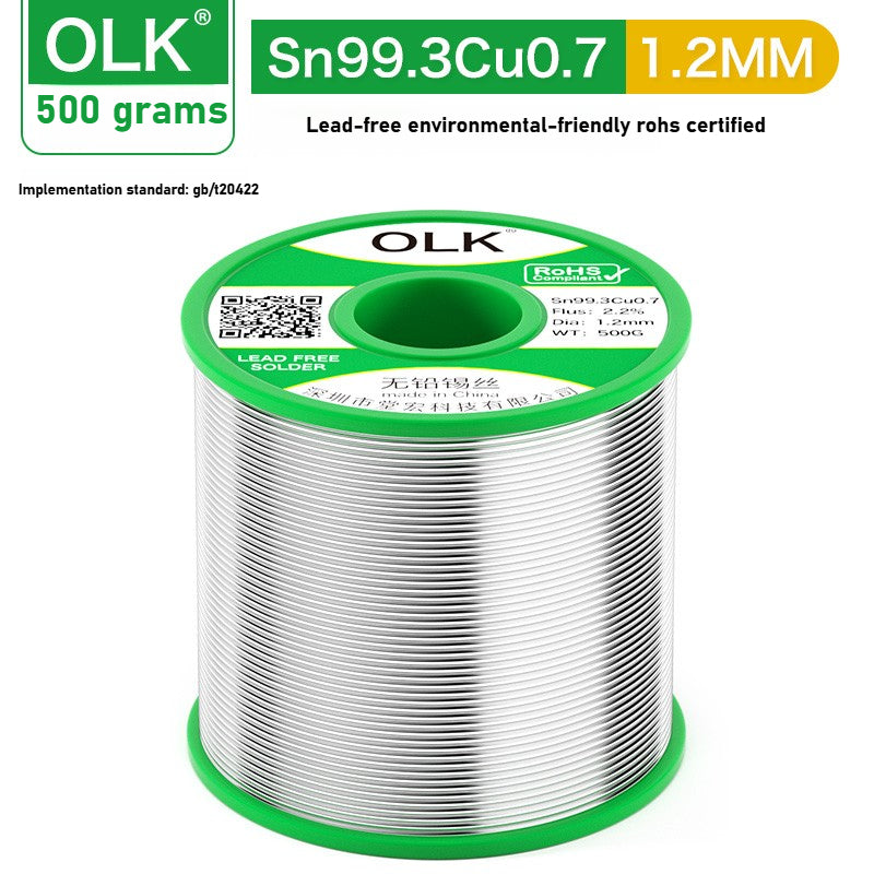High purity solder wire 63 low temperature with flux rosin core welding household electric soldering iron lead-free solder wire Repair tools