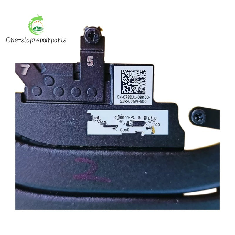 NEW ORIGINAL Laptop CPU GPU Cooling Fan With Heatsink For Dell Pro Max 16 Premium MA16250 078DJ1 Dell laptop repair parts
