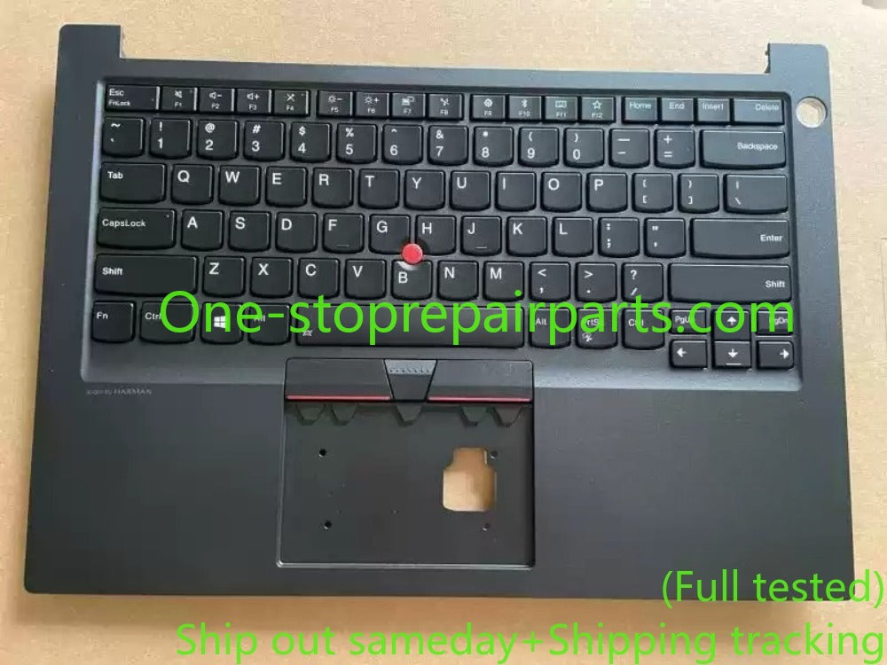 Upper case for  Lenovo  Thinkpad  E14 R14 Gen1 topcase palmrest keyboard 5M10V17039 backlight