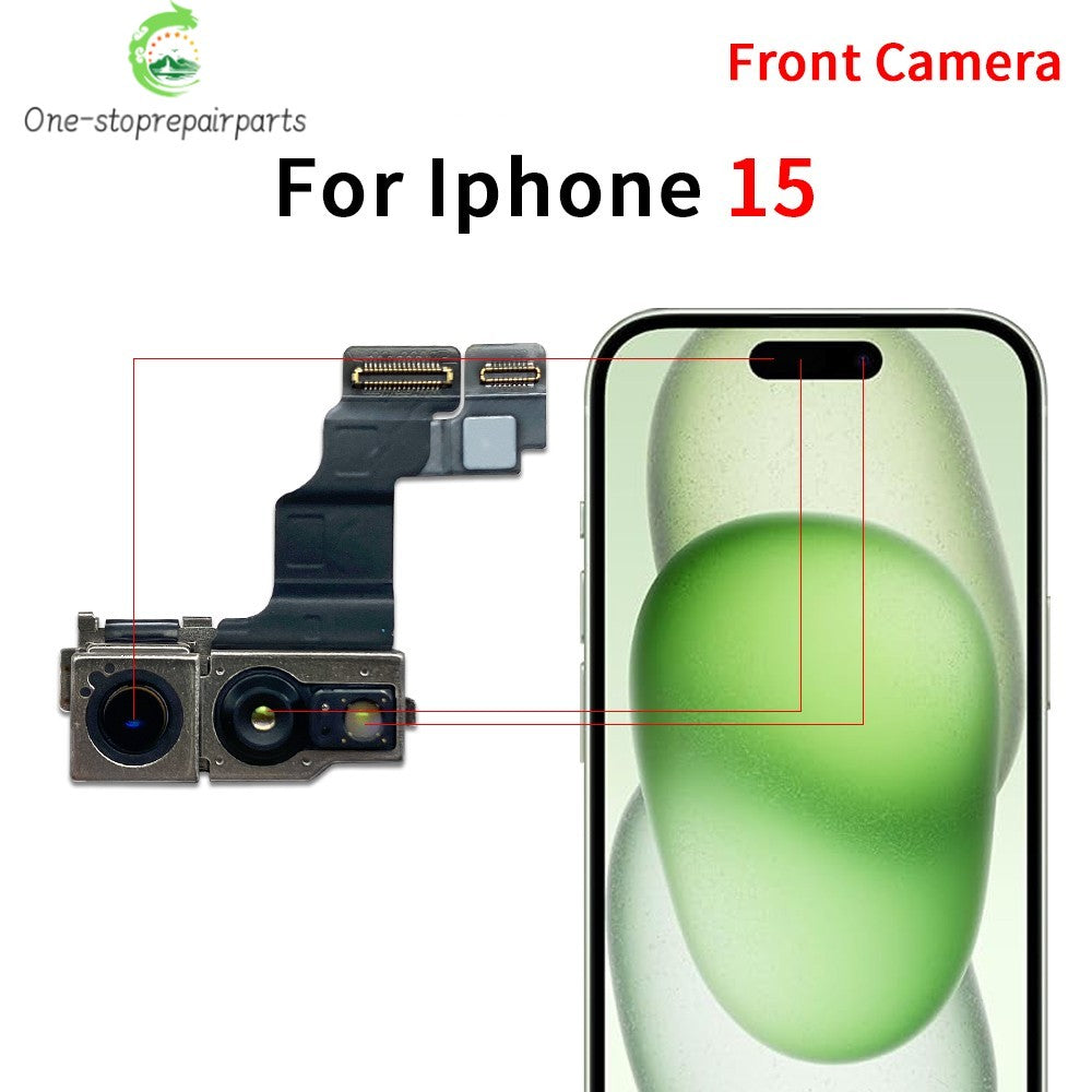 New Front Camera For iPhone 11 12 13 14 15 Pro 11Pro 12Pro 13Pro Max Mini Plus Flex Cable Facing Replacement Parts iPhone phone repair parts