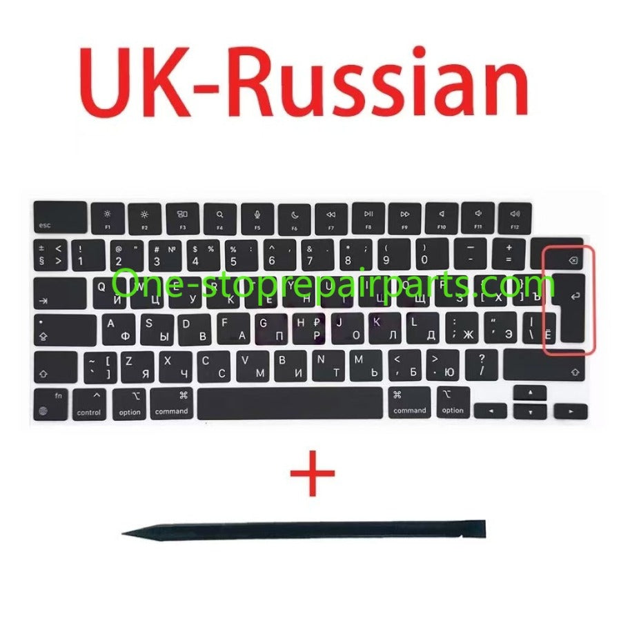 Laptop A2681A3113 A2941 A3114 Keys Keycaps for Macbook Air M2 M3 Retina 13.6" 15.3" Key Cap Keyboard Repair Black Blue Macbook repair parts