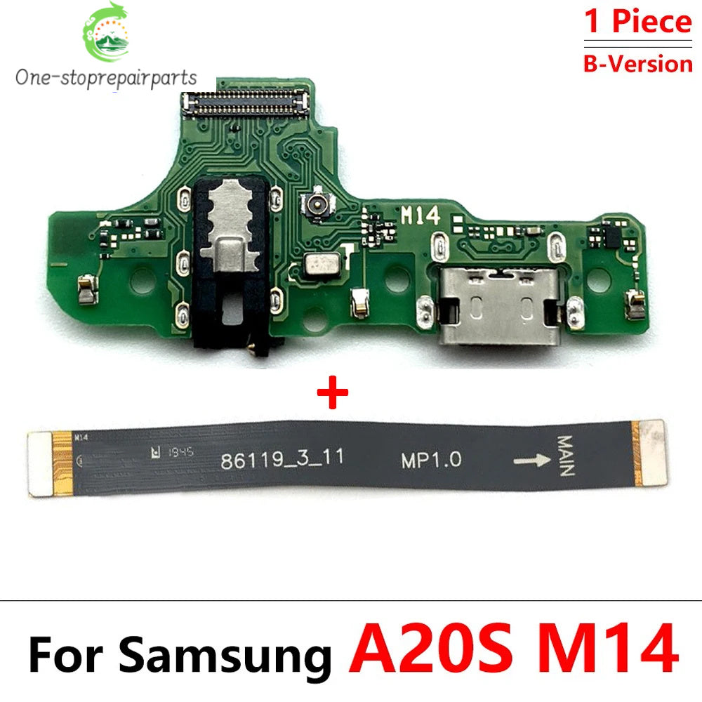 USB Charging Port Dock Charger Connector Main Board Flex Cable For Samsung A10 A20 A30 A50 A70 A31 A51 A71 A10s A20s A30s A21s Samsung phone repair parts