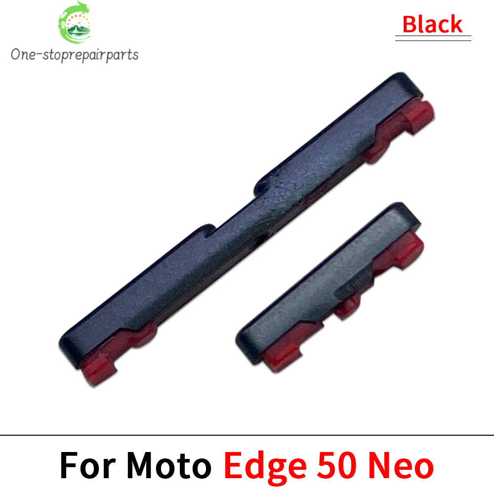 Power Volume Side Button Key External Plastic Button For Motorola Moto Edge 40 50 Neo Pro Fusion Motorola phone repair parts