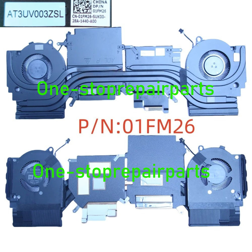 CPU GPU Cooling Fan Heastsink Assemble For Dell G15 5510 5511 5515 5520 5521 5525 Radiator Fan Module 0JPVVG 05YW78 0CD2W3 0C6FY4 060XK7 08J8F5 0Y5MJD 0XF50C 0G7V1F 01FM26 0V1KC2 Dell laptop repair parts