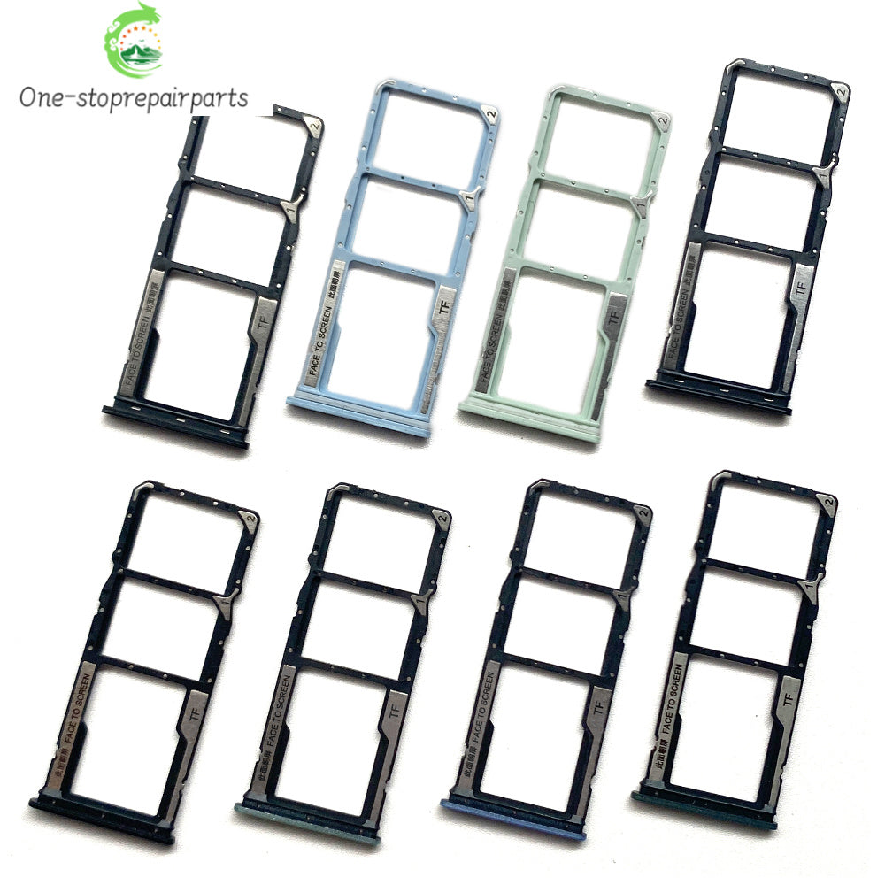 10Pcs/Lot, SIM Card Tray Slot Holder Adapter Accessories For Redmi A1 A2 A3 Plus Redmi phone repair parts