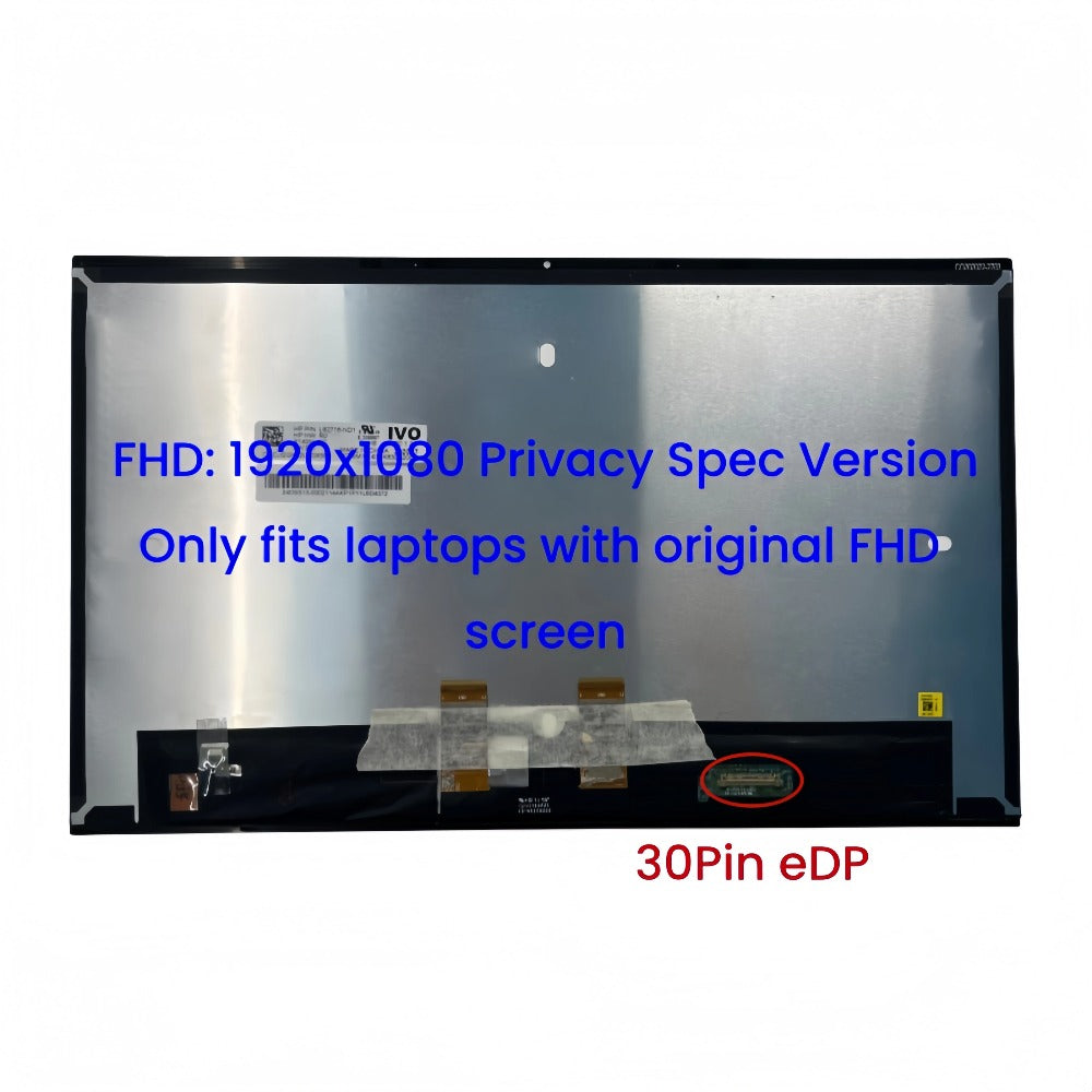 14" for HP EliteBook X360 1040 G7 G8 LCD Touch Screen Digitizer Assembly Replacement FHD/FHD Privacy/UHD HP laptop repair parts