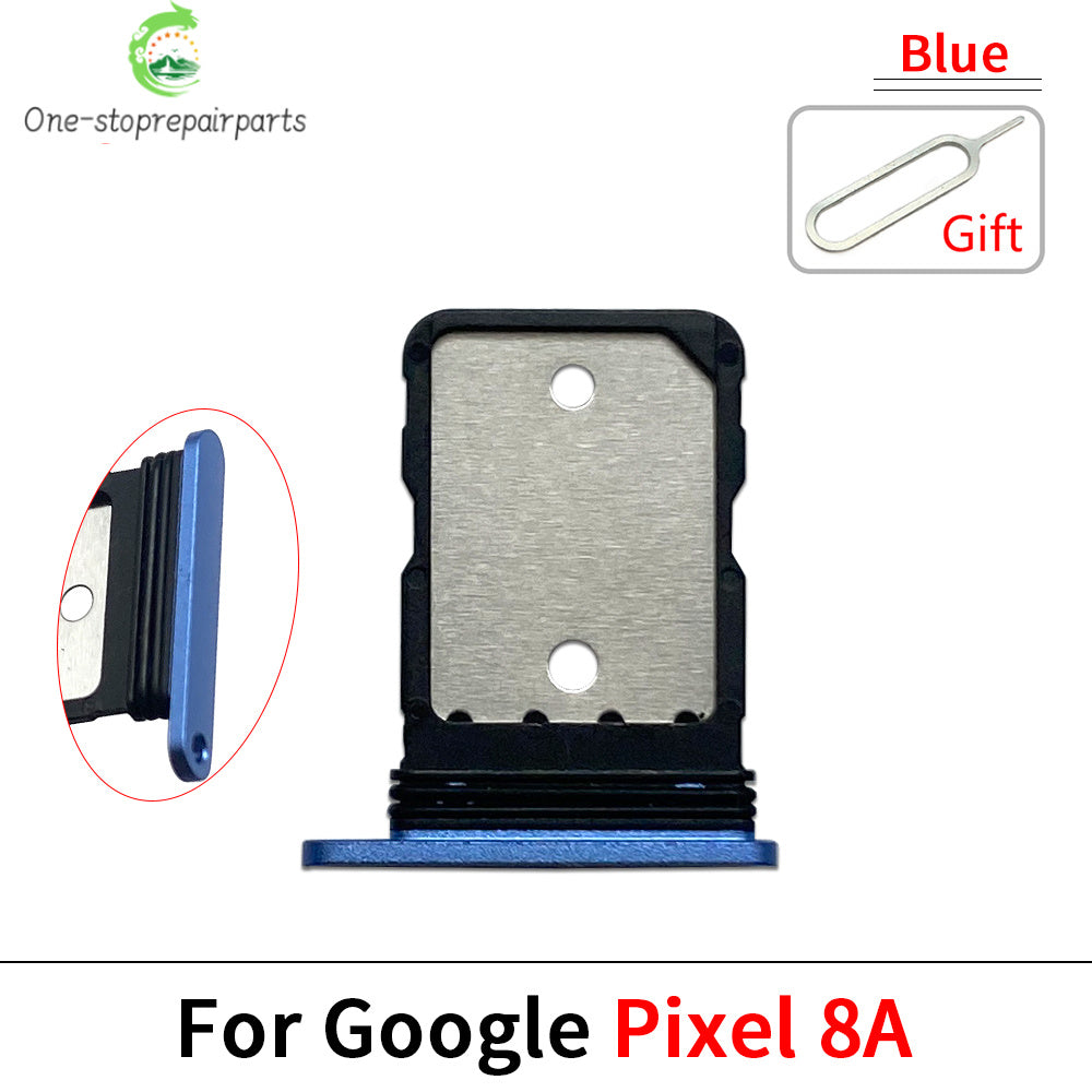 10Pcs, New For Google Pixel 7 / Pixel 7 Pro / Pixel 7A / Pixel 8 / Pixel 8 Pro / Pixel 8A SIM Card Tray Slot Holder Repair Parts Google Pixel phone repair parts