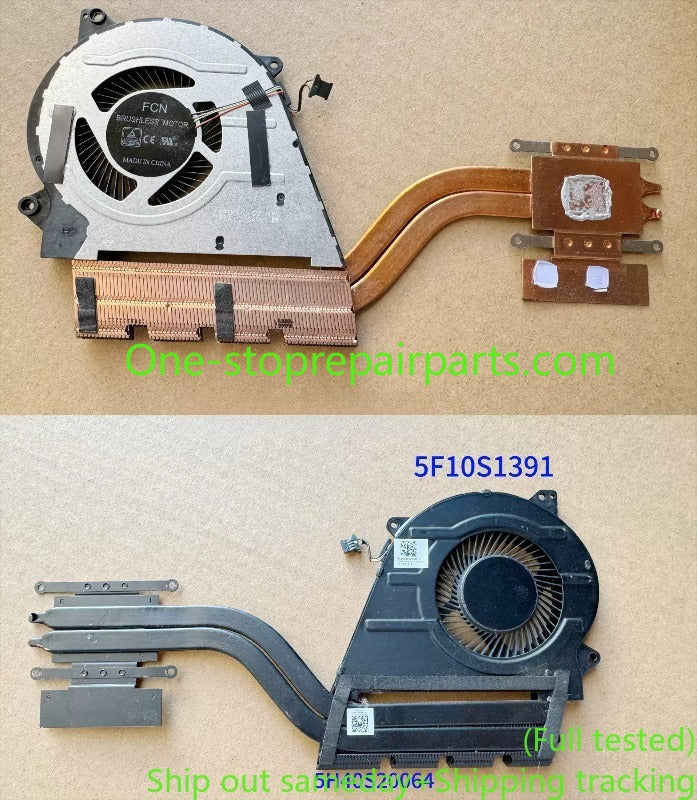 CPU cooling fan heatsink for Lenovo IdeaPad Flex 5-14ARE05 Flex 5 14ARE05 14ARF05 5H40S20064 5F10S13911 Lenovo Heatsink W 81X2 Radiator