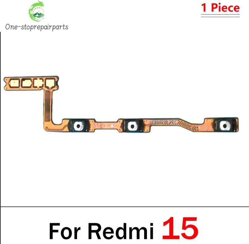 New For Xiaomi Redmi 9 10 9A 8 8A 10A 10C 12C 9C 9T 12 13 13C 14C 15 15C Power Volume Button Key Flex Cable Repair Parts  Xiaomi  Xiao mi phone repair parts