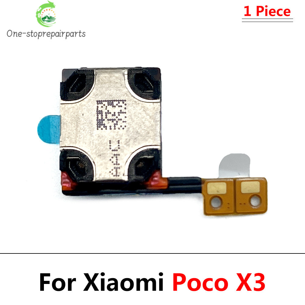 10Pcs, Front Top Earpiece Earphone Ear Speaker Sound Receiver For Xiaomi Poco F1 F2 F3 F4 F5 M3 M4 M6 X3 X4 X6 Pro 5G X3 GT  Xiaomi  Xiao mi phone repair parts
