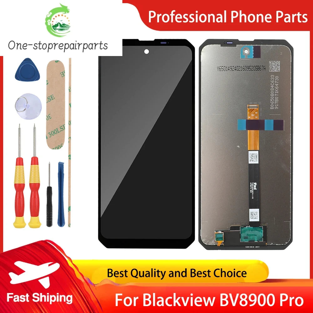 Original LCD Display For Blackview BV8900 Pro Touch Screen Digitizer Assembly Replacement Display LCD + Tools Blackview phone repair parts