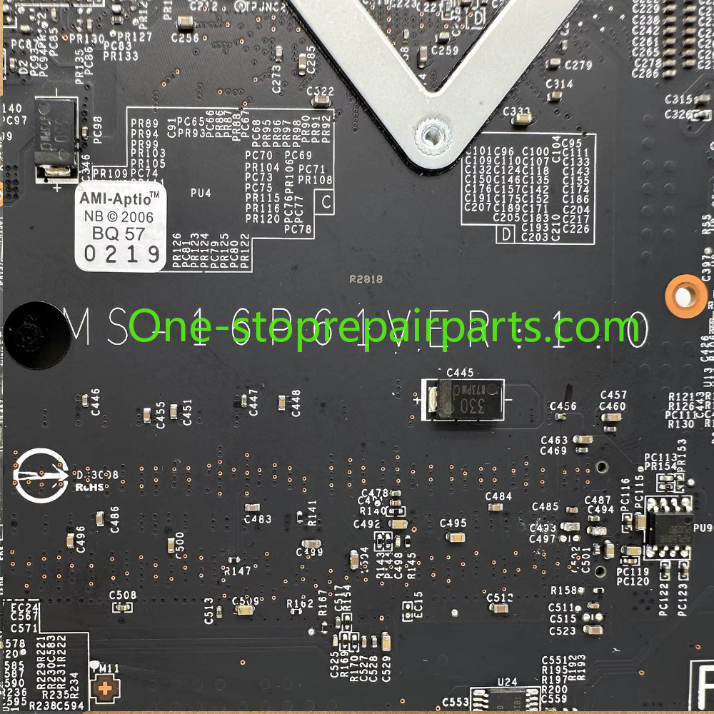 Original For MSI GL63 GE63 Motherboard MS-16P61 MS-16P6 i5 i7 8th GTX1050 GTX1050Ti 100% tested OK MSI laptop repair parts