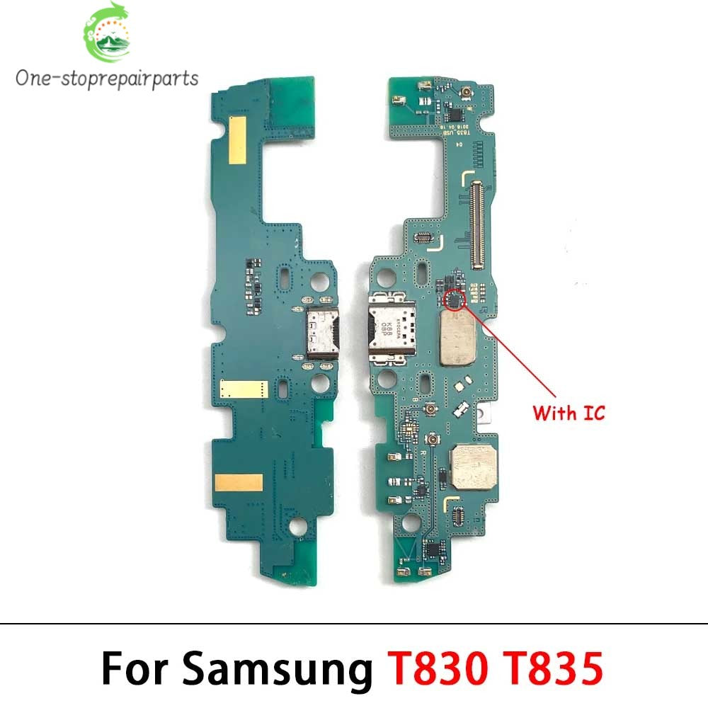 For Samsung Tab S4 10.5 SM-T830 T835 T830 USB Charging Port Mic Microphone Dock Connector Board Flex Cable Samsung phone repair parts