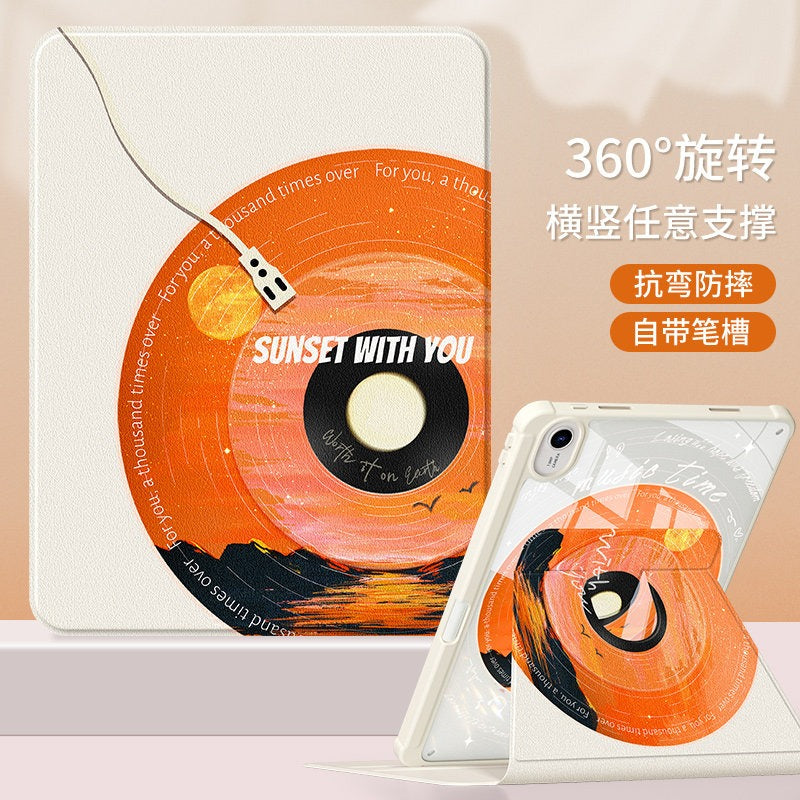 For Huawei matepadair protective case matepad11 flat case 2023 new matepadpro10.8 anti-bend 11.5 inch se acrylic 10.4 all-inclusive anti-drop Tablet Accessories