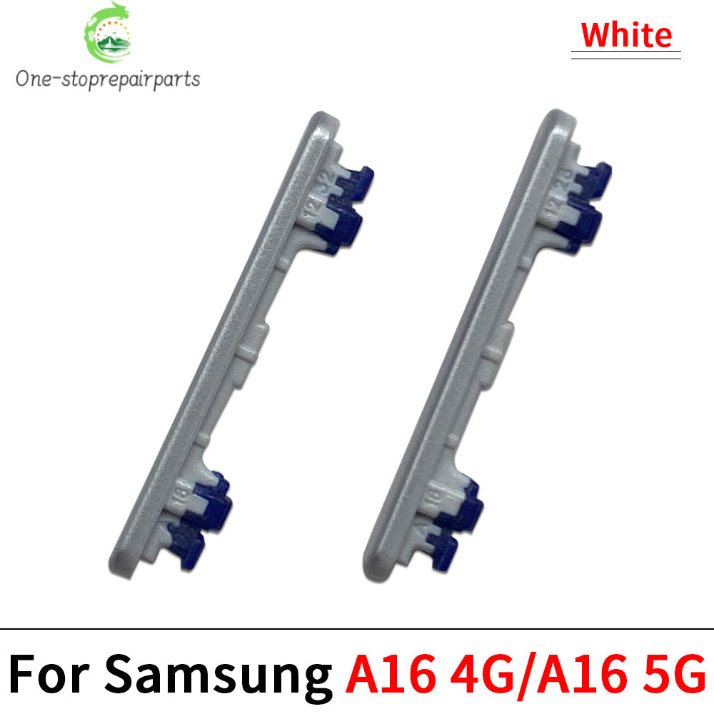 10Pcs, Power Button Volume Side Button For Samsung A06 A16 A26 A36 4G 5G Replacement Parts Samsung phone repair parts