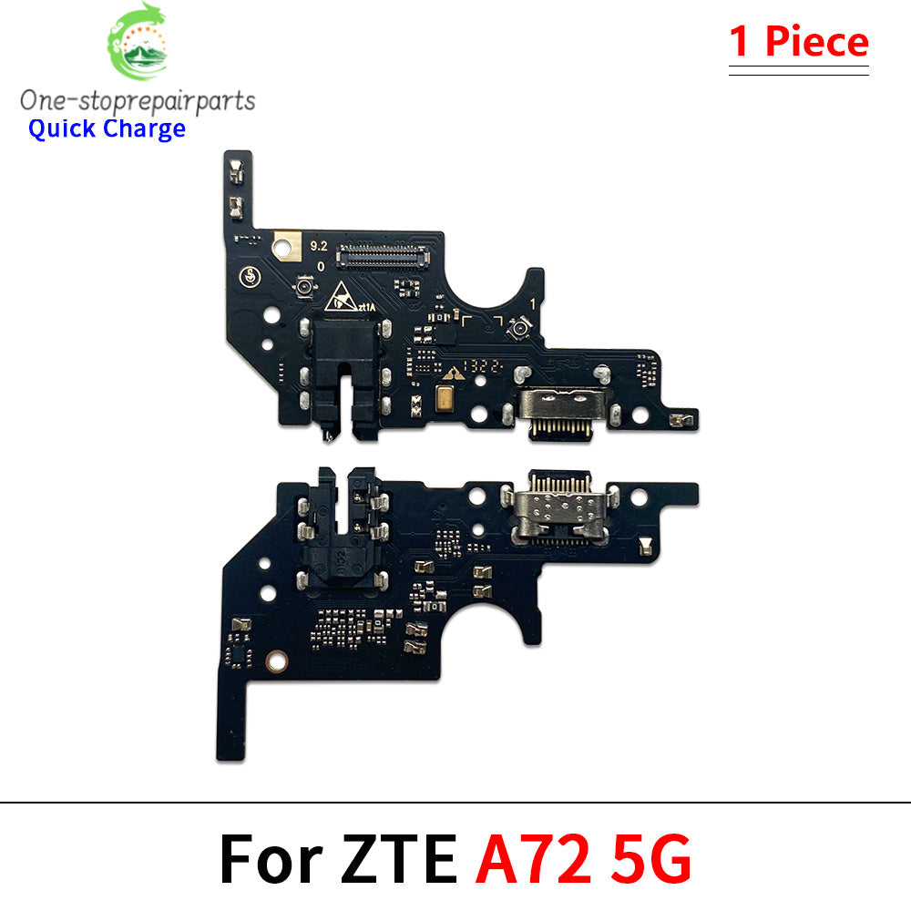 10Pcs, Dock Connector Micro USB Charger Charging Port Flex Cable For ZTE A31 A33s A34 A35 A51 A52 A53 A54 A55 A71 A72 A73 4G 5G ZTE phone repair parts