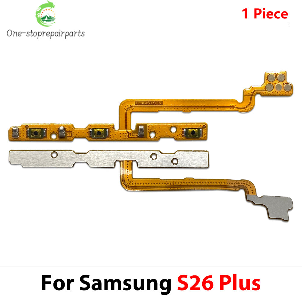 New For Samsung S22 S23 S24 S25 S26 Plus Ultra 4G 5G Power on off Volume Key Button Button Flex Cable Samsung phone repair parts
