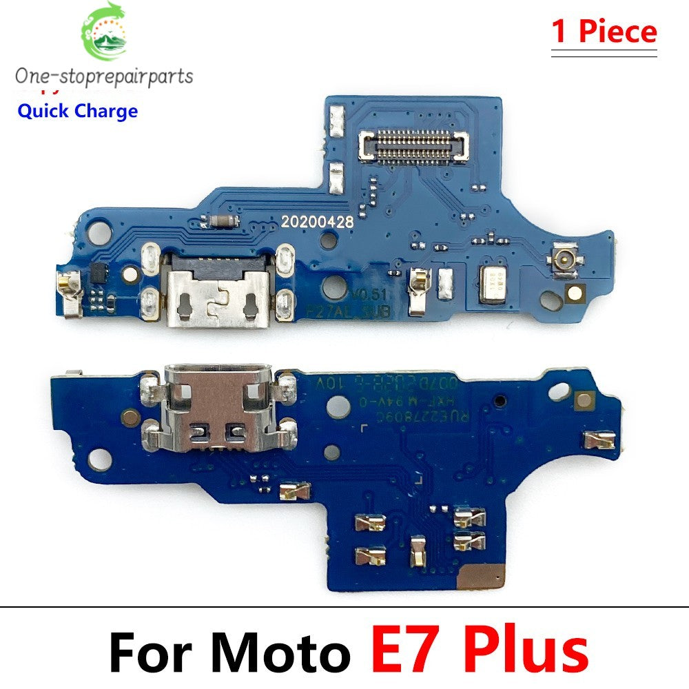 USB Charger Charging Dock Port Connector Flex Cable For Moto E5 E6 E6s E6i E7 E7i Plus Power Play go E20 E30 E40 E32 E22 E13 E14 Motorola phone repair parts