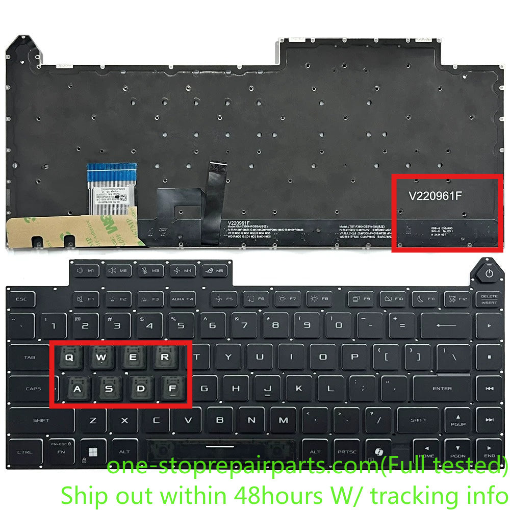 Keyboard for ASUS ROG Strix SCAR 16 (2025) G615 G615J G615L G635 G635L G635LW  G635LW-S5098 laptop keyboard repair
