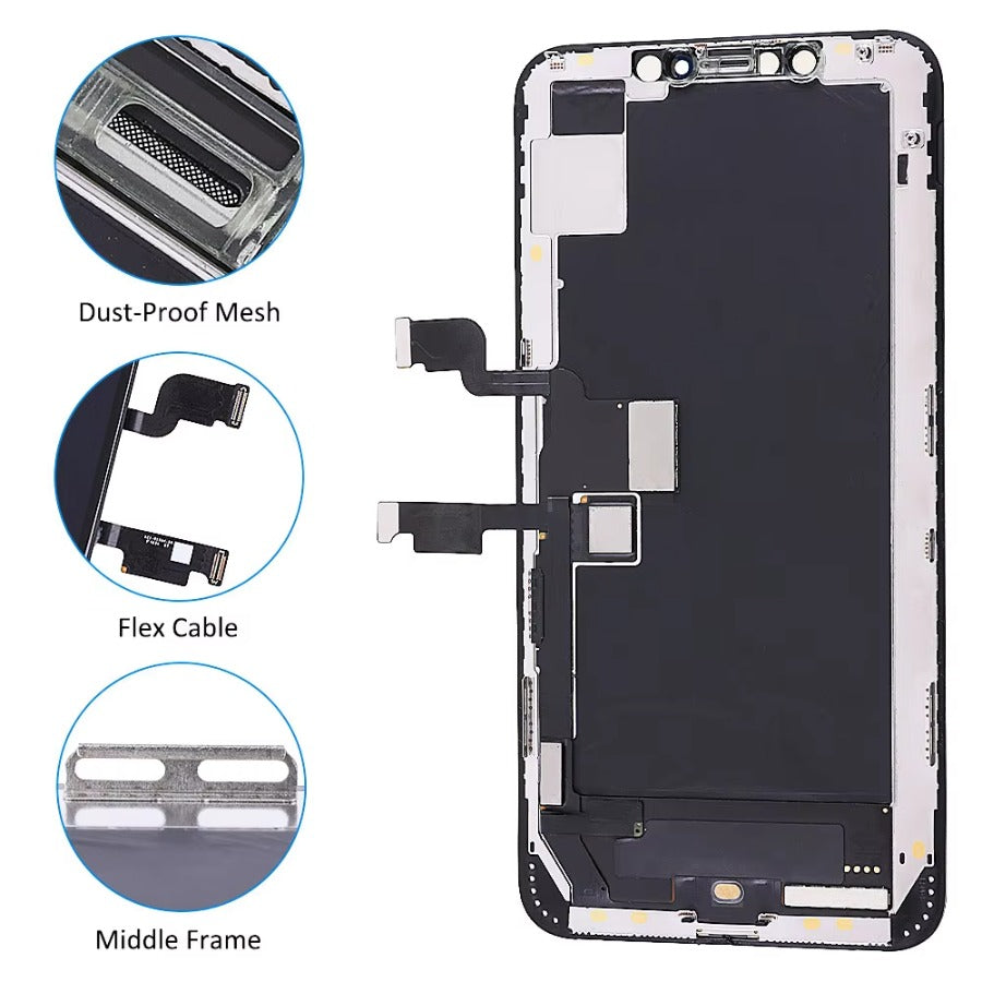 AAA+ OLED For iPhone X XR XS Max LCD Display 11 Pro Max 12 Pro 13mini Digitzer Assembly For iPhone 13 Pro Max LCD Touch Screen iPhone phone repair parts