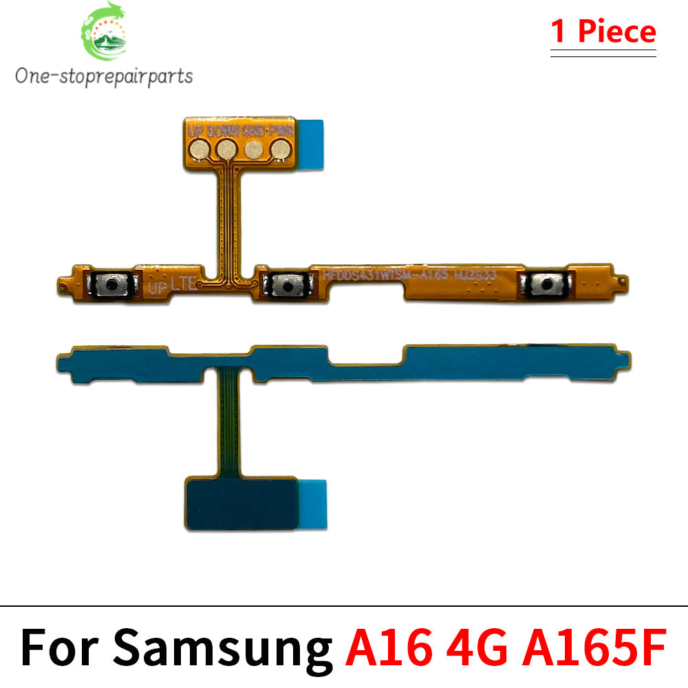 New For Samsung A06 A06s A16 A26 A36 A56 A07 A17 A37 4G 5G Volume Button Power Switch On Off Button Flex Cable Samsung phone repair parts