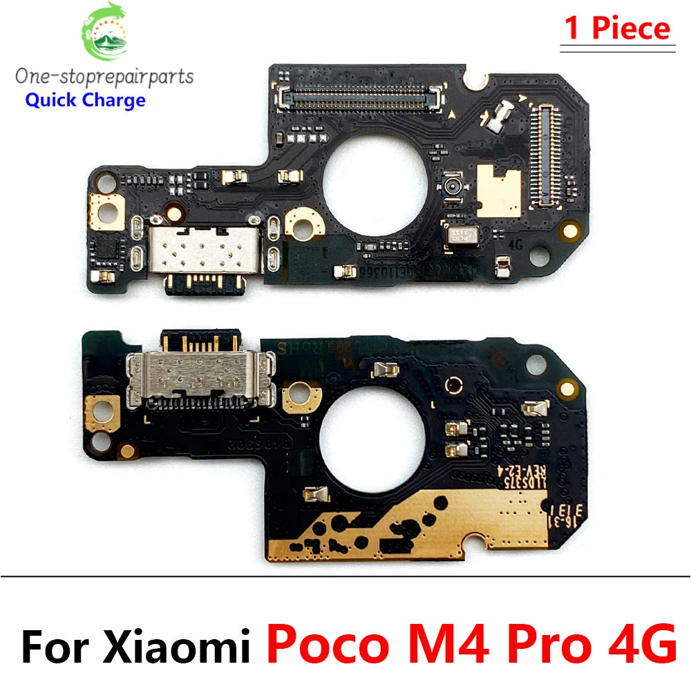 10Pcs, USB Charging Port Micro Dock Connector Board Flex Cable For Xiaomi Poco F4 F5 F6 X3 X4 X5 X6 M3 M4 M5 Pro 4G 5G GT  Xiaomi  Xiao mi phone repair parts