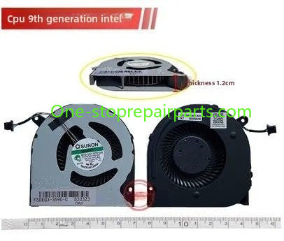 New laptop CPU GPU cooling fan for Dell G3-3779 3776 G3-3579 G3-3590 G5-5500 G5-5505 G3-3500 Dell laptop repair parts
