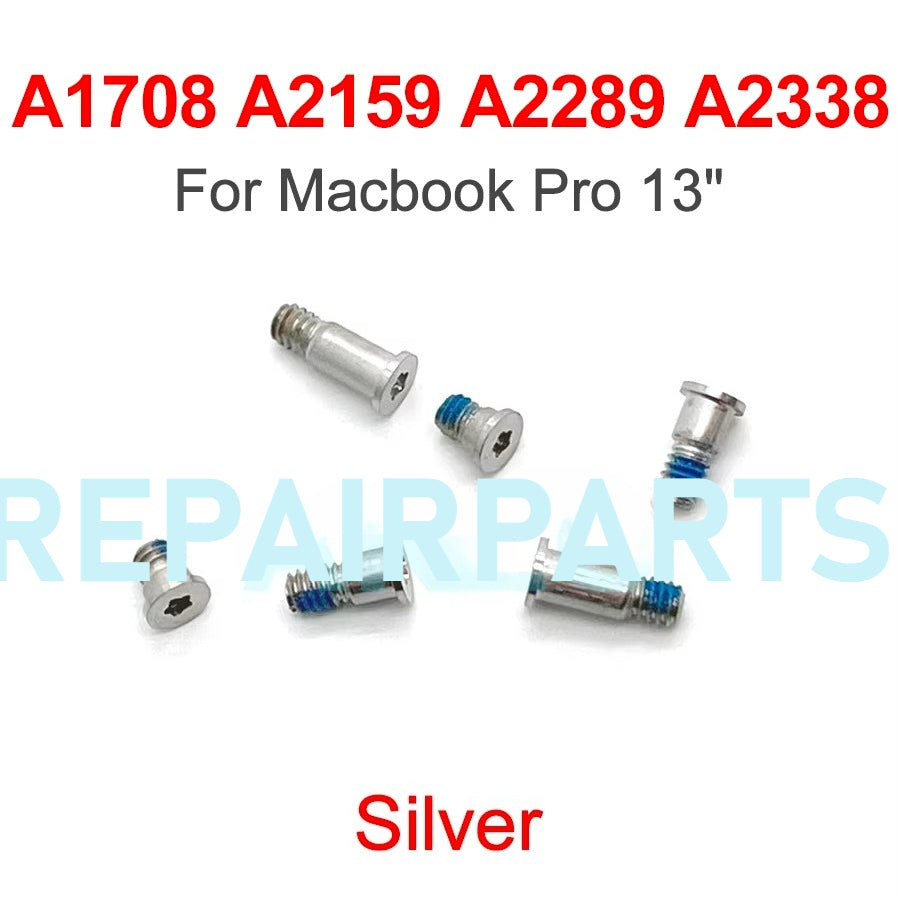 New Computer Case Cover Bottom Back Screws For MacBook Pro Air A1278 A1398 A1466 A1502 A1706 A1707 A1708 A1932 A2141 A2442 A2485 Macbook repair parts