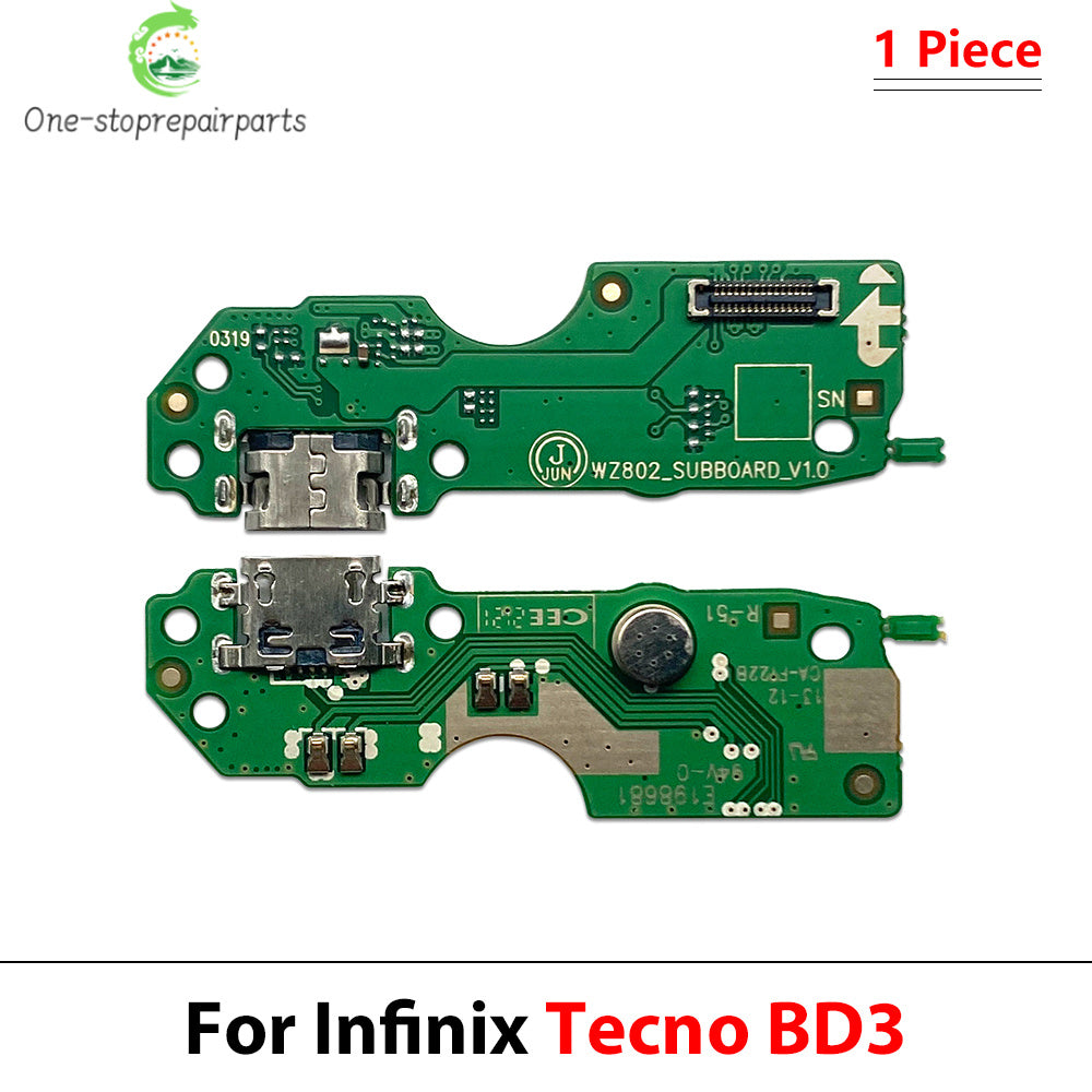 USB Charger Charging Dock Port Connector Flex Cable For infinix Tecno B1G BD2 BD3 CA6 CA7 K7 KF6 LA7 B1P BB2 BC2 BC3 KB7  infinix phone repair parts