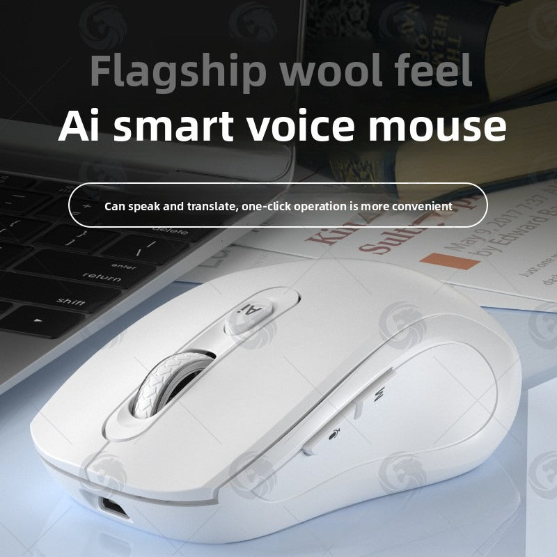 AI Wireless Bluetooth Smart Voice Mouse Screenshot Translation Scheme Creation Painting Form GPT Model Office