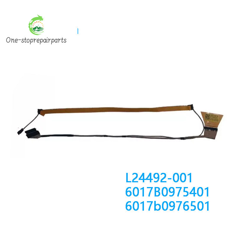 NEW Original LAPTOP LCD EDP Cable For HP 14S-CF 14-DF 14-DF0013DS TPN-I130 TPN-I135 L24492-001 6017B0975401 6017b0976501 HP laptop repair parts