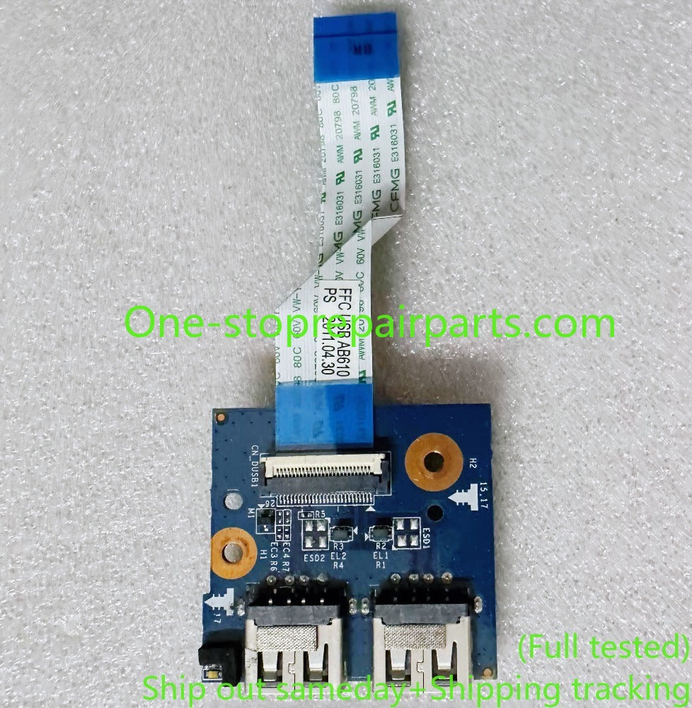 I/O Swicth Power USB board daughterboard For HP DV6-6000 DV7-6000 11A45-2 48.4RH06.021