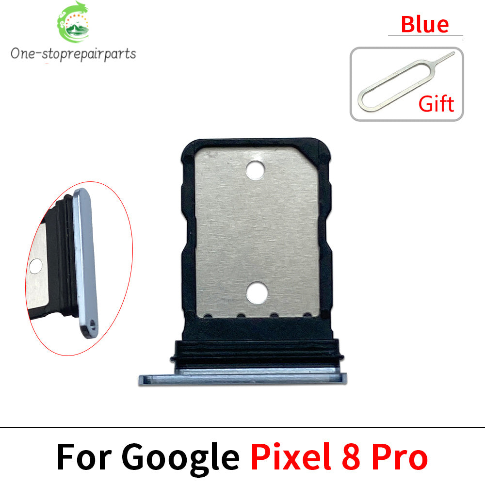 10Pcs, New For Google Pixel 7 / Pixel 7 Pro / Pixel 7A / Pixel 8 / Pixel 8 Pro / Pixel 8A SIM Card Tray Slot Holder Repair Parts Google Pixel phone repair parts