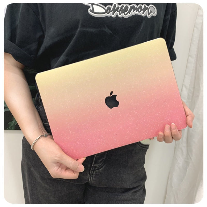 Frosted gradual change color protective case for MacBook Air Pro 11 "12" 13 "14" 15 "16" Neo A3404 A3426 A3427 A3428 A3429 A3449 A3448 A3434 A3403 A3186 A3402 A3401 A3112 A3185 A3114 A3241 A3113 A3240 Laptop accessories