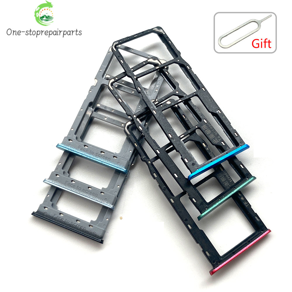 New For OPPO Realme C15 C31 C33 C25 C17 C12 SIM Card Slot SD Card Tray Holder Adapter Realme phone repair parts