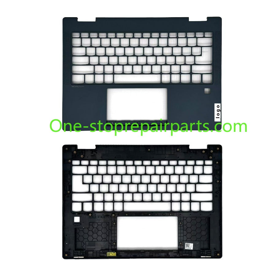 Cover case for Lenovo Ideapad 5 2-in-1 14IRU9 14IRH9 14Q8X9 14AHP9 NB6837 lcd back housing bezel upper topcase palmrest lower bottom hinge cover Lenovo laptop repair parts