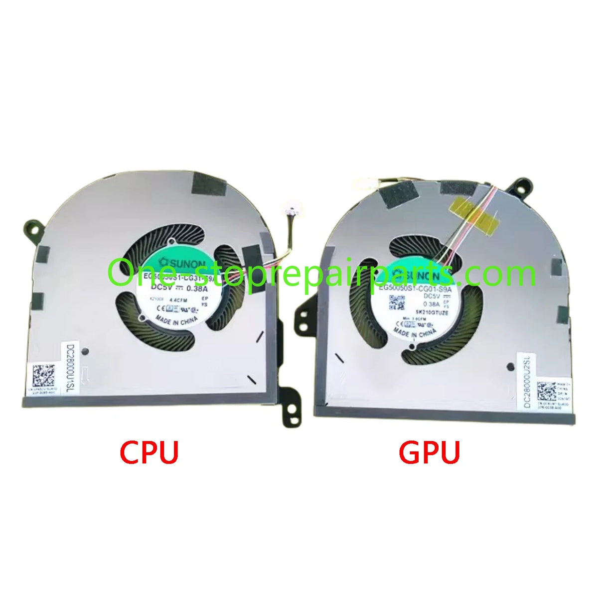 New Original LAPTOP CPU GPU Cooling Fan for DELL XPS 15 9500 9510 9520 Precision 5550 5560 5570 Dell laptop repair parts