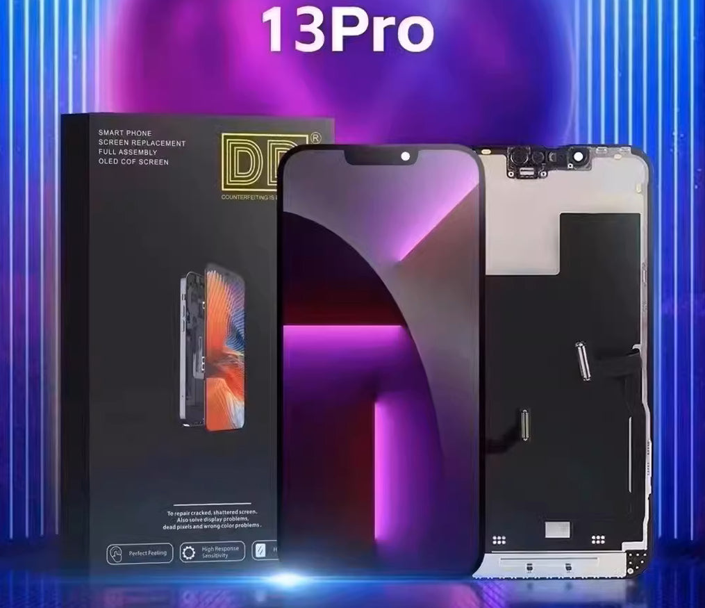 DD for Apple 12Promax 13 14plus 15Pro 14Pro 13Pro OLED screen assembly